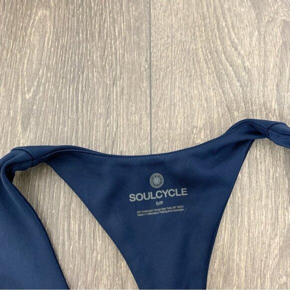 Soul by Soulcycle Sports Bra Tank Top Cropped Stars and Stripes Blue Small - Picture 9 of 12